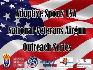 National Veterans Airgun Outreach Program MOVING FORWARD Classification