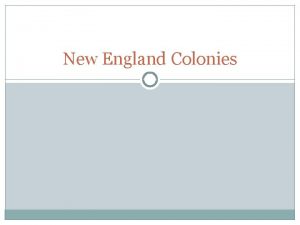 New England Colonies Englands History 1104 1189 King