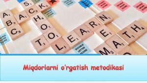 Miqdorlarni orgatish metodikasi 1 4 sinflarda Misollarni yechish