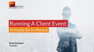 1 Running A Client Event Virtually Or InPerson