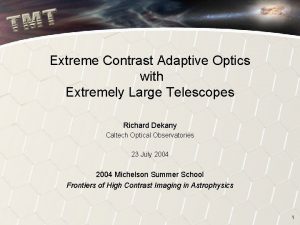 Extreme Contrast Adaptive Optics with Extremely Large Telescopes
