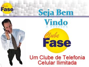 Um Clube de Telefonia Celular Ilimitada Mercado Telefnia