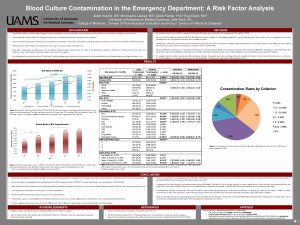 Blood Culture Contamination in the Emergency Department A