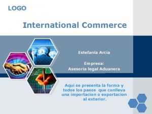 LOGO International Commerce Estefana Arcia Empresa Asesoria legal