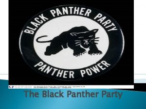 Panther involvement network