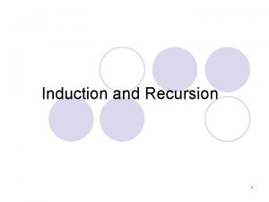 Induction and Recursion 1 4 1 Mathematical Induction