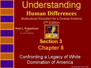 Understanding Human Differences Multicultural Education for a Diverse