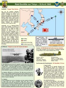 Raid Doolittle sur Tokyo 18 Avril 1942 Contexte