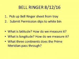 BELL RINGER 81216 1 Pick up Bell Ringer