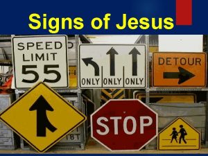 Signs of Jesus John 9 1 41 Jesus
