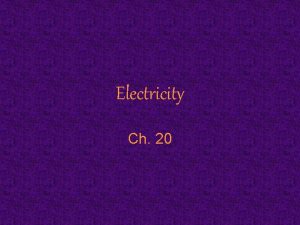 Electricity Ch 20 Atomic Structure atomic structure information