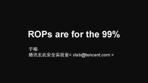 ROPs are for the 99 xlabtencent com BSTR