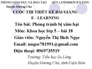 PHNG GIO DC V O TO Huyn Mng