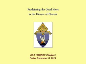 Proclaiming the Good News in the Diocese of