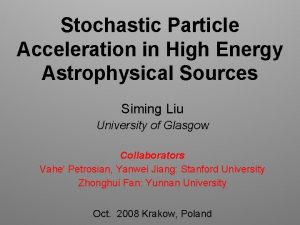 Stochastic Particle Acceleration in High Energy Astrophysical Sources
