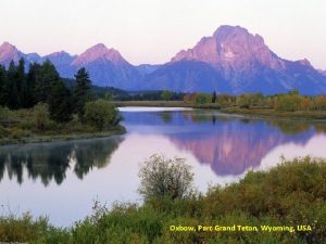 Oxbow Parc Grand Teton Wyoming USA Les Rocheuses