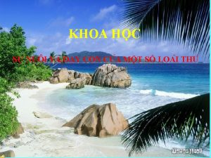 KHOA HC S NUI VA DY CON CU