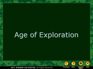 Age of Exploration Great Voyages of Discovery 7