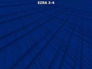 EZRA 3 4 Ezra 3 1 And when