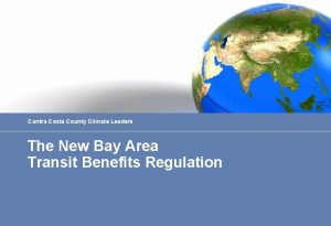 Contra Costa County Climate Leaders The New Bay