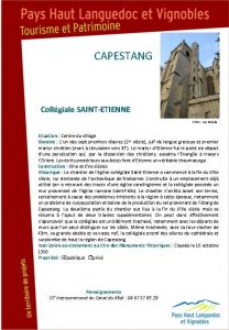 CAPESTANG Collgiale SAINTETIENNE PHLV Luc Micola Situation Centre