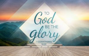 To God Be The Glory Defining Glory In