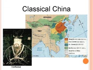 Classical China Confucius I Dynastic Cycles History of