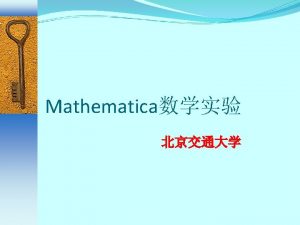 Mathematica Notebook Mathematica 3 Table fn f nf