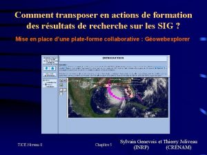 Comment transposer en actions de formation des rsultats