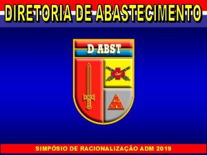 SIMPSIO DE RACIONALIZAO ADM 2019 1237 CLASSE I