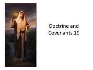Doctrine and Covenants 19 Printing In June 1829