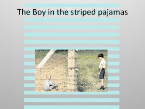 The Boy in the striped pajamas Reasons Why