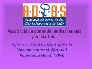 Associaci de dones de les Illes Balears per