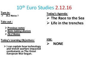 10 th Euro Studies 2 16 Turn in