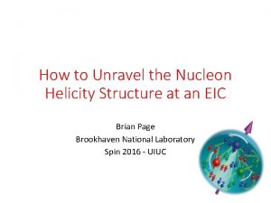 How to Unravel the Nucleon Helicity Structure at