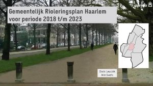 Gemeentelijk Rioleringsplan Haarlem voor periode 2018 tm 2023