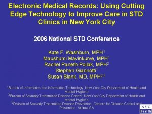 Electronic Medical Records Using Cutting Edge Technology to