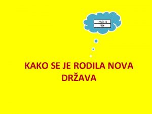 KAKO SE JE RODILA NOVA DRAVA 1 Kakne