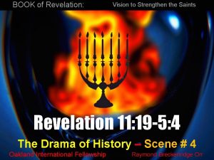 BOOK of Revelation Vision to Strengthen the Saints