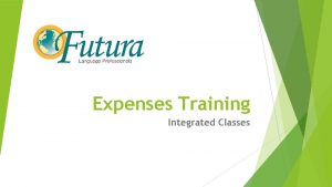 Expenses Training Integrated Classes Integrated Expense Reports Excel