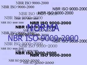 NBR ISO 9000 2000 NBR ISO 9000 2000