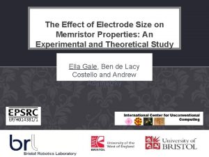 The Effect of Electrode Size on Memristor Properties