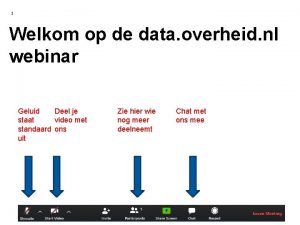 1 Welkom op de data overheid nl webinar