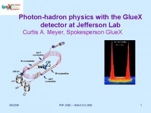 Photonhadron physics with the Glue X detector at