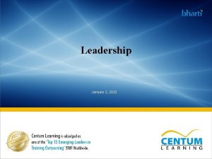 Leadership January 2 2022 Lessons in Leadership THE