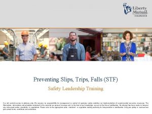 Preventing Slips Trips Falls STF Safety Leadership Training