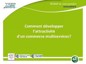 Comment dvelopper lattractivit dun commerce multiservices Lattractivit pour