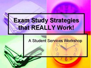 Exam Study Strategies that REALLY Work A Student