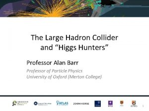 The Large Hadron Collider and Higgs Hunters Professor