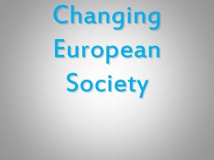 Changing European Society Ancien Regime All about tradition